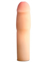 Телесная насадка-удлинитель на пенис PERFORMANCE 1.5INCH COCK XTENDER - 16 см. - Blush Novelties - в Петропавловске-Камчатском купить с доставкой