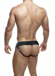 Черный мужской страпон DR. SKIN 6INCH HOLLOW STRAP ON - 16 см. - Blush Novelties - купить с доставкой в Петропавловске-Камчатском