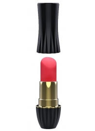 Клиторальный стимулятор-помада LIPSTICK - 9,3 см. - Dream Toys - купить с доставкой в Петропавловске-Камчатском