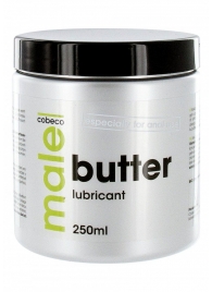 Анальный лубрикант MALE Cobeco Butter Lubricant - 250 мл. - Cobeco - купить с доставкой в Петропавловске-Камчатском