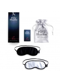 Набор из двух масок на глаза Soft Blindfold Twin Pack - Fifty Shades of Grey - купить с доставкой в Петропавловске-Камчатском