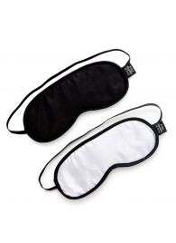 Набор из двух масок на глаза Soft Blindfold Twin Pack - Fifty Shades of Grey - купить с доставкой в Петропавловске-Камчатском