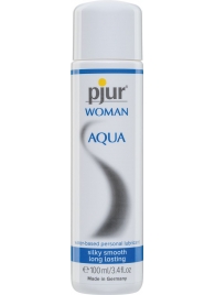 Лубрикант на водной основе pjur WOMAN Aqua - 100 мл. - Pjur - купить с доставкой в Петропавловске-Камчатском