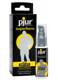 Сыворотка-пролонгатор pjur SUPERHERO Delay Serum - 20 мл. - Pjur - купить с доставкой в Петропавловске-Камчатском