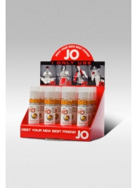 Лубрикант с ароматом персика JO Flavored Peachy Lips - 30 мл. - System JO - купить с доставкой в Петропавловске-Камчатском