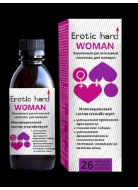 Женский биогенный концентрат для повышения либидо Erotic hard Woman - 250 мл. - Erotic Hard - купить с доставкой в Петропавловске-Камчатском