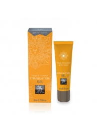 Возбуждающий интимный гель STIMULATION GEL Ginger   Cinnamon - 30 мл. - Shiatsu - купить с доставкой в Петропавловске-Камчатском