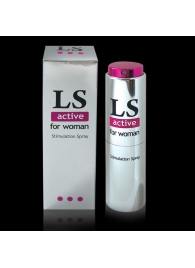 Спрей-стимулятор для женщин Lovespray Active Woman - 18 мл. - Биоритм - купить с доставкой в Петропавловске-Камчатском