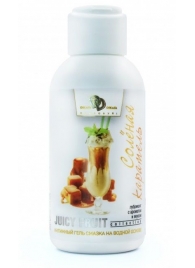 Интимный гель-смазка JUICY FRUIT с ароматом солёной карамели - 100 мл. - БиоМед - купить с доставкой в Петропавловске-Камчатском