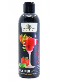 Интимный гель-смазка JUICY FRUIT с ароматом клубники - 200 мл. - БиоМед - купить с доставкой в Петропавловске-Камчатском