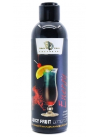 Интимный гель-смазка JUICY FRUIT с ароматом энергетика - 200 мл. - БиоМед - купить с доставкой в Петропавловске-Камчатском
