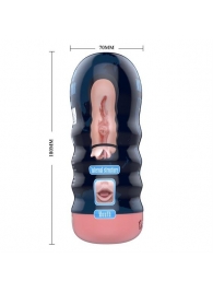 Мастурбатор-ротик Vacuum Cup Masturbator - Baile - в Петропавловске-Камчатском купить с доставкой