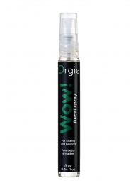 Оральный спрей Orgie WOW! Blowjob Spray с охлаждающим и возбуждающим эффектом - 10 мл. - ORGIE - купить с доставкой в Петропавловске-Камчатском