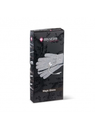 Перчатки для чувственного электромассажа Magic Gloves - MyStim - купить с доставкой в Петропавловске-Камчатском