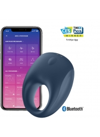 Эрекционное кольцо Satisfyer Strong One с возможностью управления через приложение - Satisfyer - в Петропавловске-Камчатском купить с доставкой