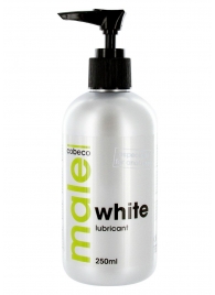 Анальная смазка на водной основе MALE Cobeco White Lubricant - 250 мл. - Cobeco - купить с доставкой в Петропавловске-Камчатском