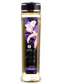Массажное масло Libido Exotic Fruits с ароматом экзотических фруктов - 240 мл. - Shunga - купить с доставкой в Петропавловске-Камчатском
