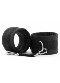 Черные наручники My rules на сцепке - БДСМ Арсенал - купить с доставкой в Петропавловске-Камчатском