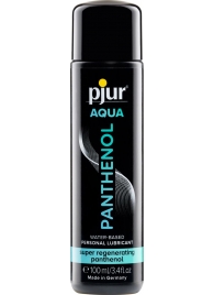 Лубрикант на водной основе с пантенолом pjur AQUA Panthenol - 100 мл. - Pjur - купить с доставкой в Петропавловске-Камчатском
