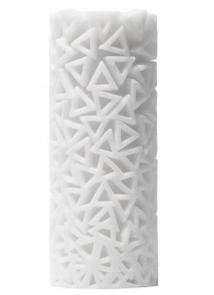 Белый 3D мастурбатор PILE - Tenga - в Петропавловске-Камчатском купить с доставкой