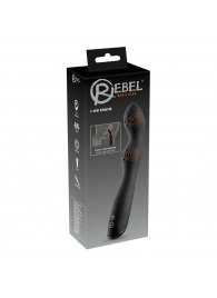 Черный вибромассажер простаты P-Spot - 23,5 см. - Orion - в Петропавловске-Камчатском купить с доставкой