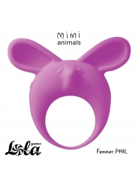 Фиолетовое эрекционное кольцо Fennec Phil - Lola Games - в Петропавловске-Камчатском купить с доставкой