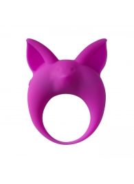 Фиолетовое эрекционное кольцо Kitten Kyle - Lola Games - в Петропавловске-Камчатском купить с доставкой