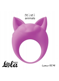 Фиолетовое эрекционное кольцо Lemur Remi - Lola Games - в Петропавловске-Камчатском купить с доставкой
