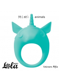 Зеленое эрекционное кольцо Unicorn Alfie - Lola Games - в Петропавловске-Камчатском купить с доставкой