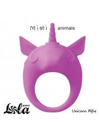 Фиолетовое эрекционное кольцо Unicorn Alfie - Lola Games - в Петропавловске-Камчатском купить с доставкой