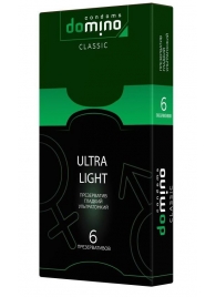 Супертонкие презервативы DOMINO Ultra Light - 6 шт. - Domino - купить с доставкой в Петропавловске-Камчатском