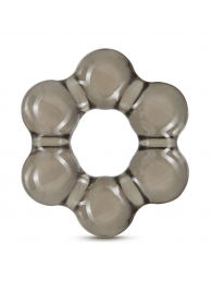Дымчатое эрекционное кольцо Stay Hard Thick Bead Cock Ring - Blush Novelties - в Петропавловске-Камчатском купить с доставкой