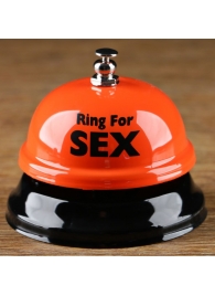 Настольный звонок RING FOR SEX - Сима-Ленд - купить с доставкой в Петропавловске-Камчатском