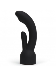 Черная насадка на вибратор Doxy - Rabbit Vibrator Doxy Attachment - Doxy
