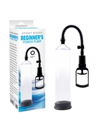 Прозрачная поршневая помпа Beginners Power Pump - Chisa - в Петропавловске-Камчатском купить с доставкой