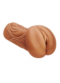 Кофейный мастурбатор-вагина Dumpling - Lola Games - в Петропавловске-Камчатском купить с доставкой