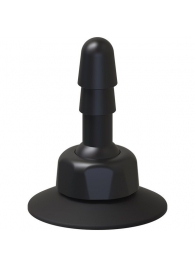 Плаг с присоской для фиксации насадок Deluxe 360° Swivel Suction Cup Plug - Doc Johnson - купить с доставкой в Петропавловске-Камчатском