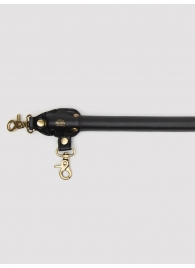 Черная распорка для ног Bound to You Faux Leather Spreader Bar - 50,8 см. - Fifty Shades of Grey - купить с доставкой в Петропавловске-Камчатском