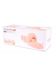 Мастурбатор-полуторс Valentina с двойным слоем материала - KOKOS - в Петропавловске-Камчатском купить с доставкой