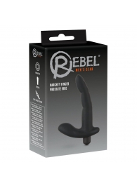 Черный вибромассажер простаты Naughty Finger Prostate Vibe - 13,8 см. - Orion - в Петропавловске-Камчатском купить с доставкой