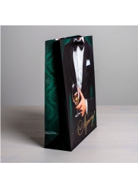 Бумажный пакет «Лучшему!» - 23 х 27 см. - Сима-Ленд - купить с доставкой в Петропавловске-Камчатском