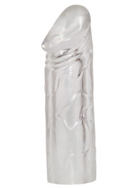 Удлиняющая насадка на пенис Mega Dick Sleeve Transparent - Orion - в Петропавловске-Камчатском купить с доставкой