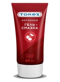 Смазка на водной основе TOREX  Спелая вишня  - 50 мл. - Torex - купить с доставкой в Петропавловске-Камчатском