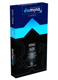 Презервативы увеличенного размера DOMINO Classic King size - 6 шт. - Domino - купить с доставкой в Петропавловске-Камчатском