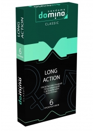 Презервативы с пролонгирующим эффектом DOMINO Classic Long action - 6 шт. - Domino - купить с доставкой в Петропавловске-Камчатском