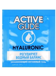 Лубрикант на водной основе Active Glide с гиалуроновой кислотой - 3 гр. - Биоритм - купить с доставкой в Петропавловске-Камчатском