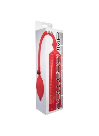 Красная вакуумная помпа Power Pump Red - Toy Joy - в Петропавловске-Камчатском купить с доставкой