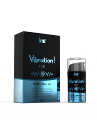 Жидкий интимный гель с эффектом вибрации Vibration! Ice - 15 мл. - INTT - купить с доставкой в Петропавловске-Камчатском