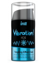 Жидкий интимный гель с эффектом вибрации Vibration! Ice - 15 мл. - INTT - купить с доставкой в Петропавловске-Камчатском