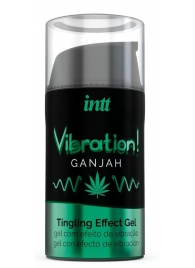 Жидкий интимный гель с эффектом вибрации Vibration! Ganjah - 15 мл. - INTT - купить с доставкой в Петропавловске-Камчатском